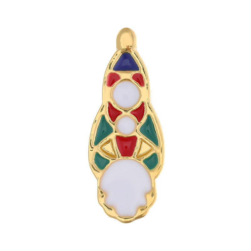 Various Cute Cartoon Designs Alloy Gold Decorative Charms For Apple Watchband