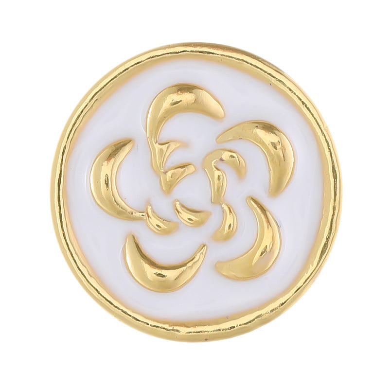 Various Cute Cartoon Designs Alloy Gold Decorative Charms For Apple Watchband