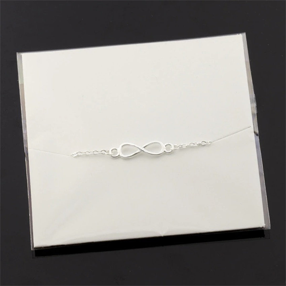 Minimalist Infinity Femme Jewelry Gold Plated Stainless Steel Chain Bracelet